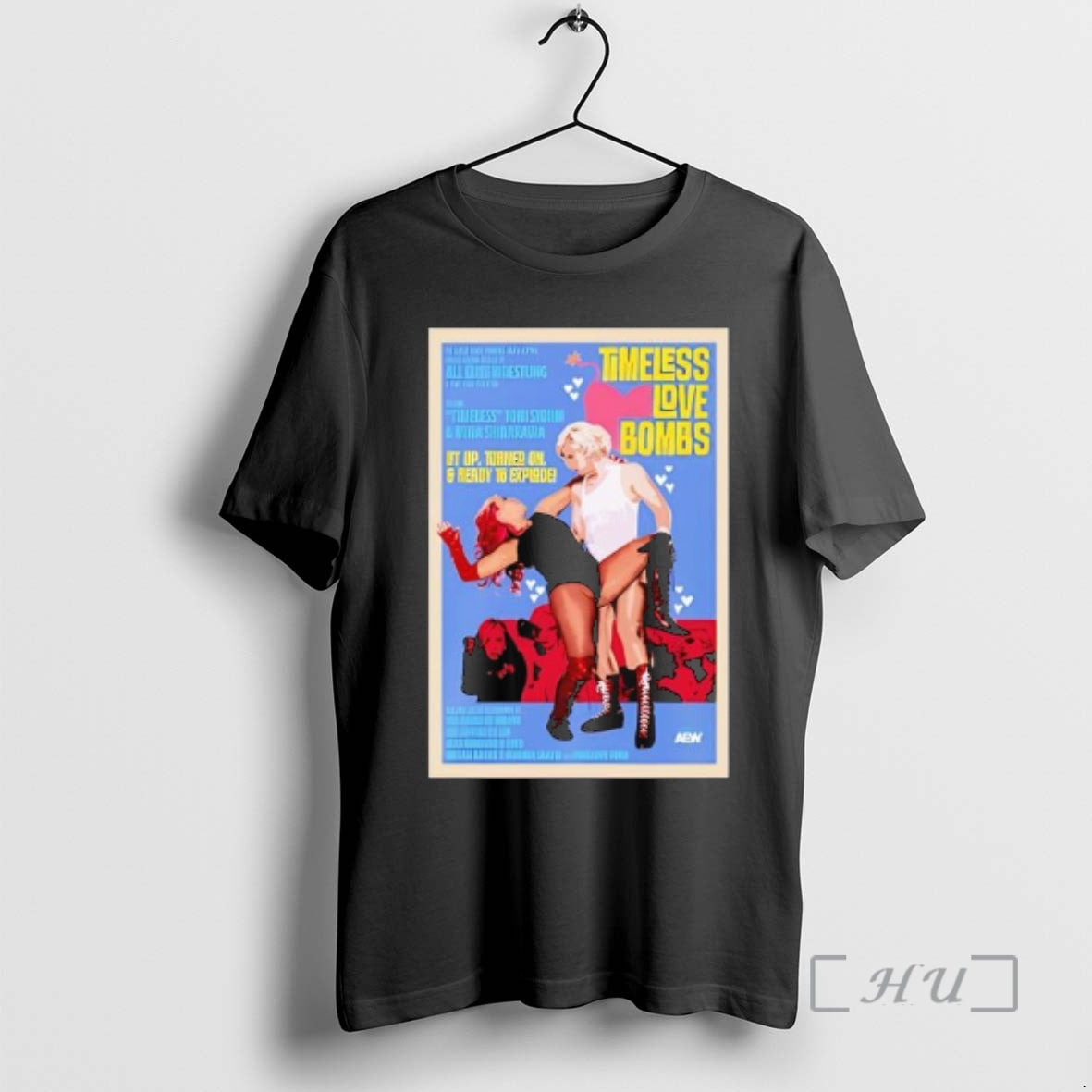 Officials Toni Storm Mina Shirakawa Timeless Love Bombs T-Shirts, Hoodie, Sweatshirt | CiraTrend.com