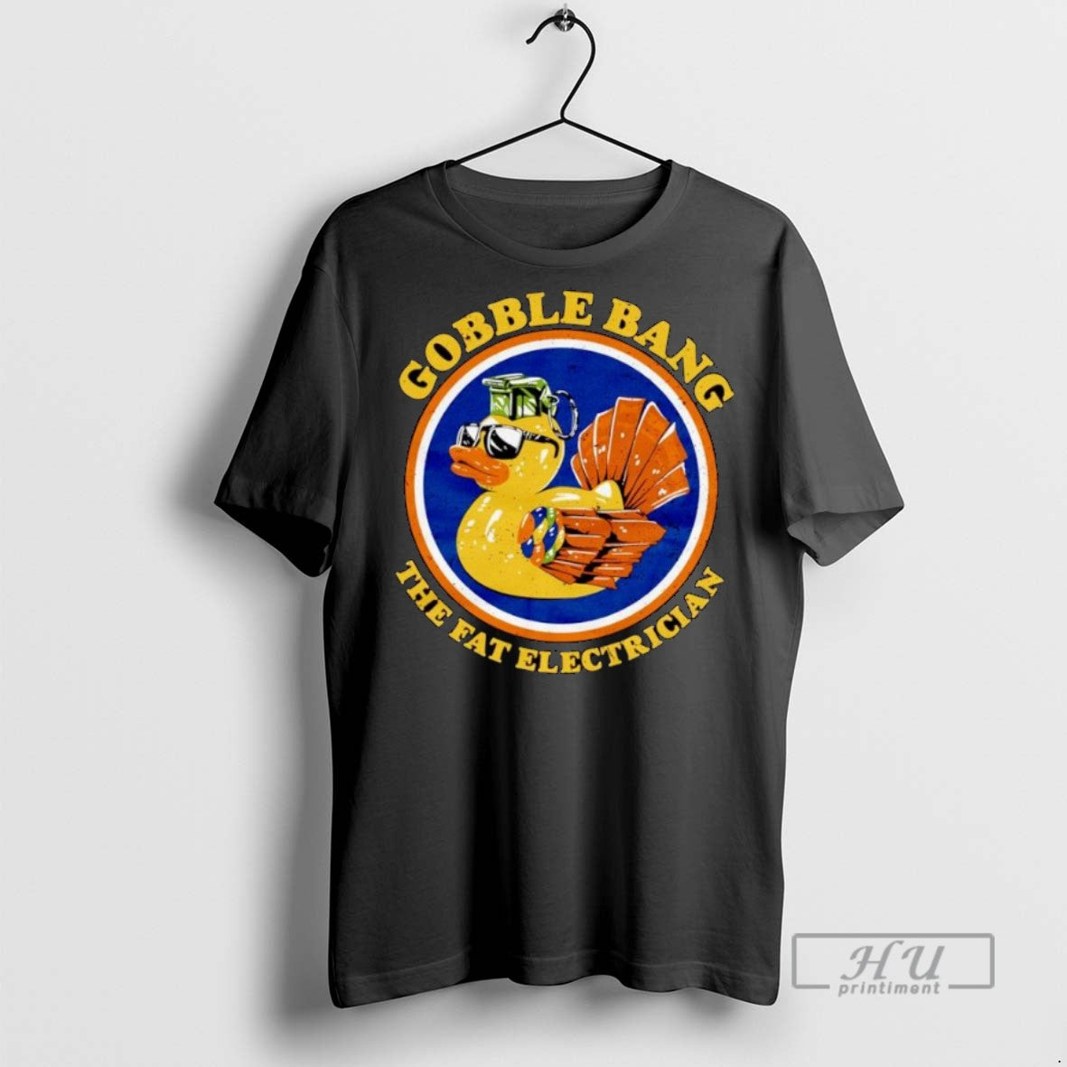 Officials Trending Gobble Bang The Fat Electrician Ornaments Tee Shirt