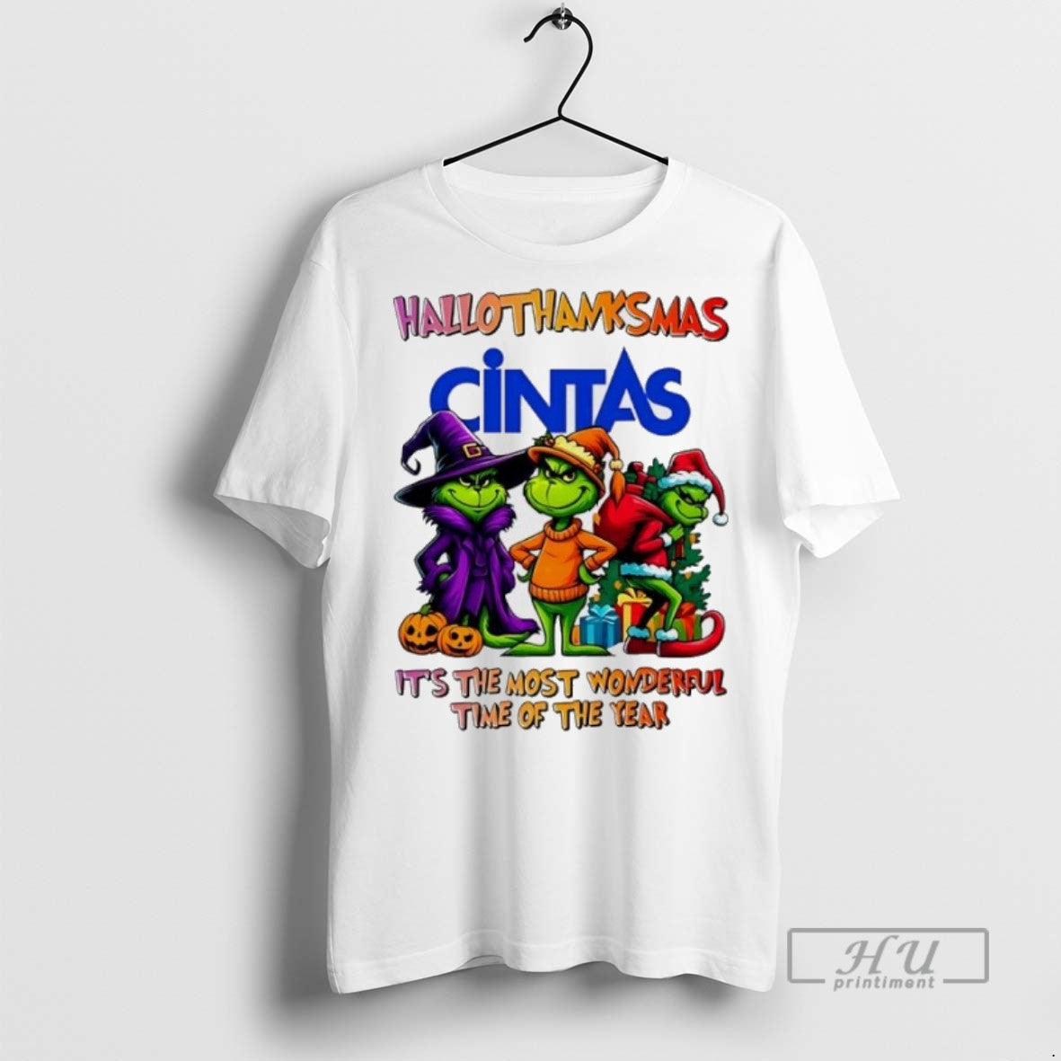 Officials Trending Grinch X Cintas Its The Most Wonderful Time Of The Year Happy Hallothanksmas