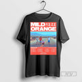 Officials Trending Mild Orange The Glow Uk Europe 2025 Tour Dates Tee Shirt