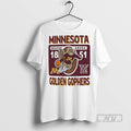 Officials Trending Minnesota Golden Gophers Basketball 1851 Williams Arena Mascot Tee Shirt