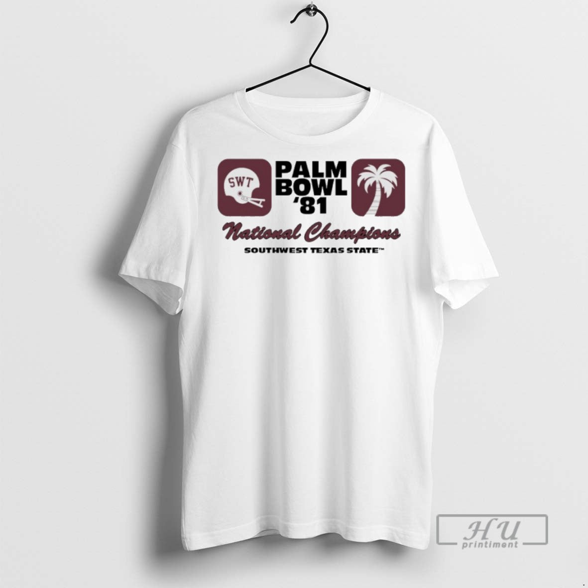 Officials Trending Texas State Palm Bowl 1981 National Championship Tee Shirt
