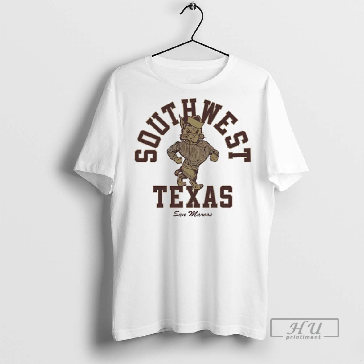 Officials Trending Texas State Southwest Texas San Marcos Bobcat Tee Shirt