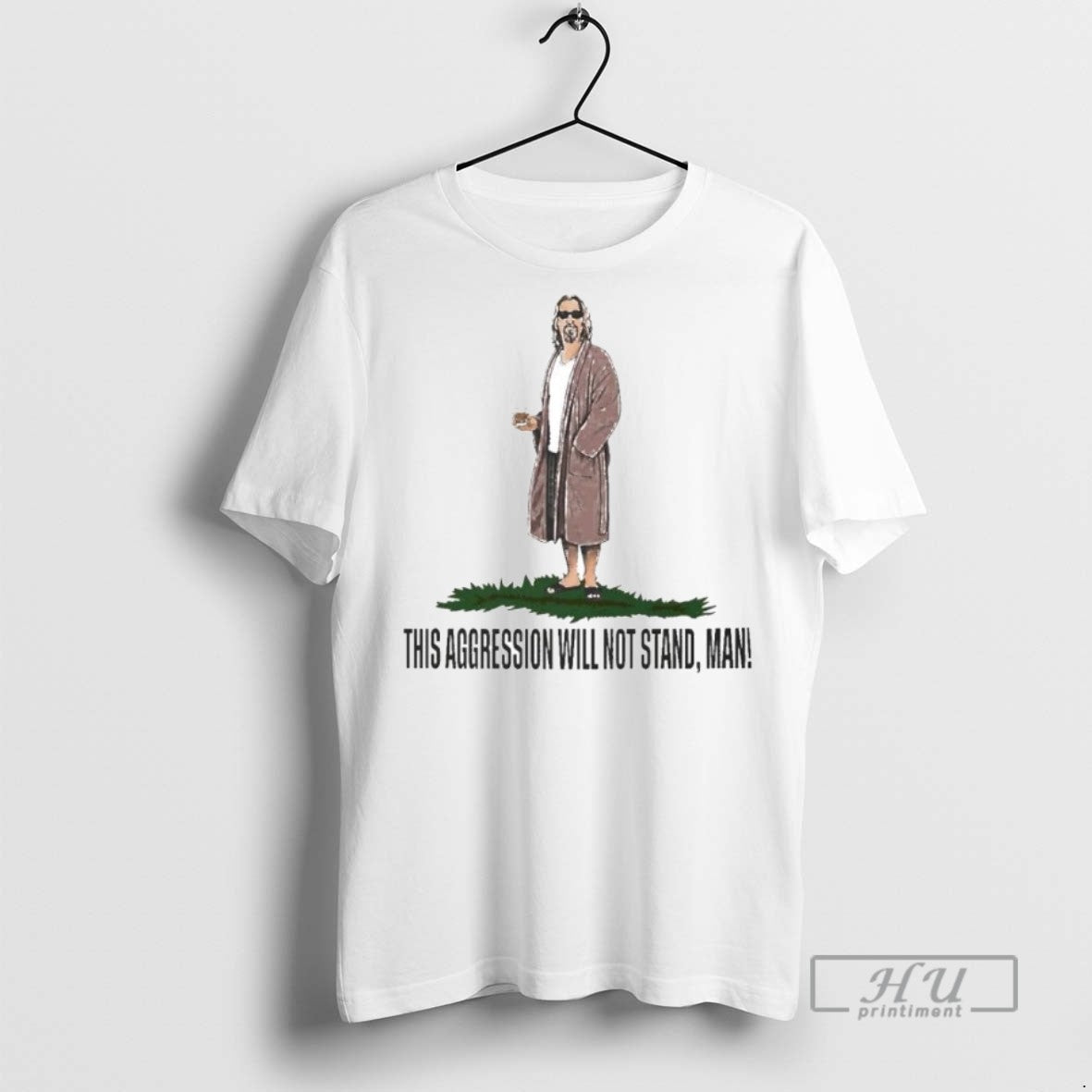 Officials Trending The Big Lebowski This Aggression Will Not Stand Man Ornaments Tee Shirt