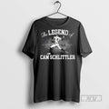 Officials Trending The Legend Of Cam Schlittler New York Yankees Baseball Signature Tee Shirt
