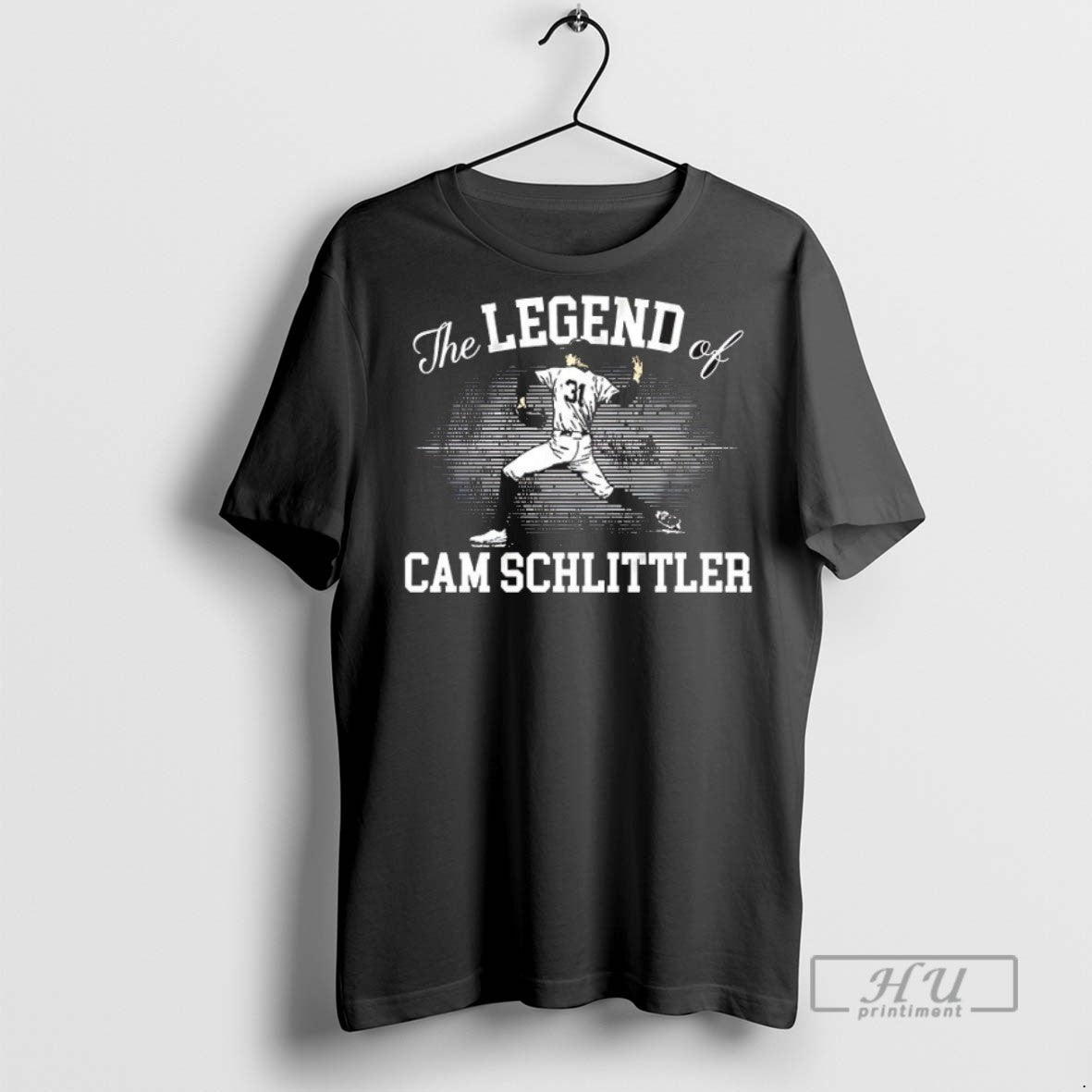 Officials Trending The Legend Of Cam Schlittler New York Yankees Baseball Signature Tee Shirt