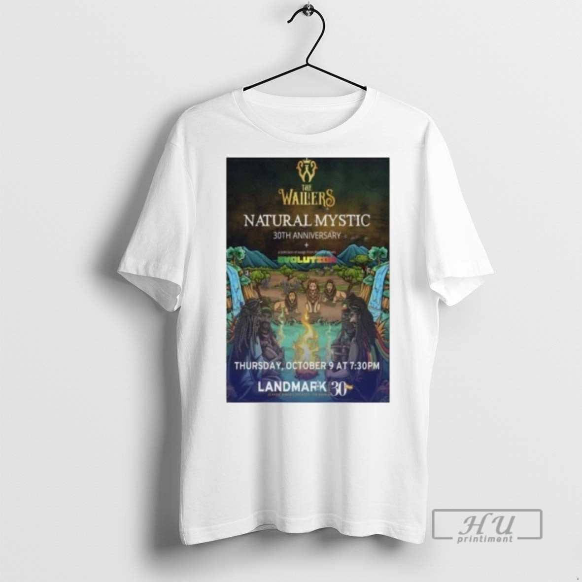 Officials Trending The Wailers Oct 9 2025 Washington Ny Tee Shirt
