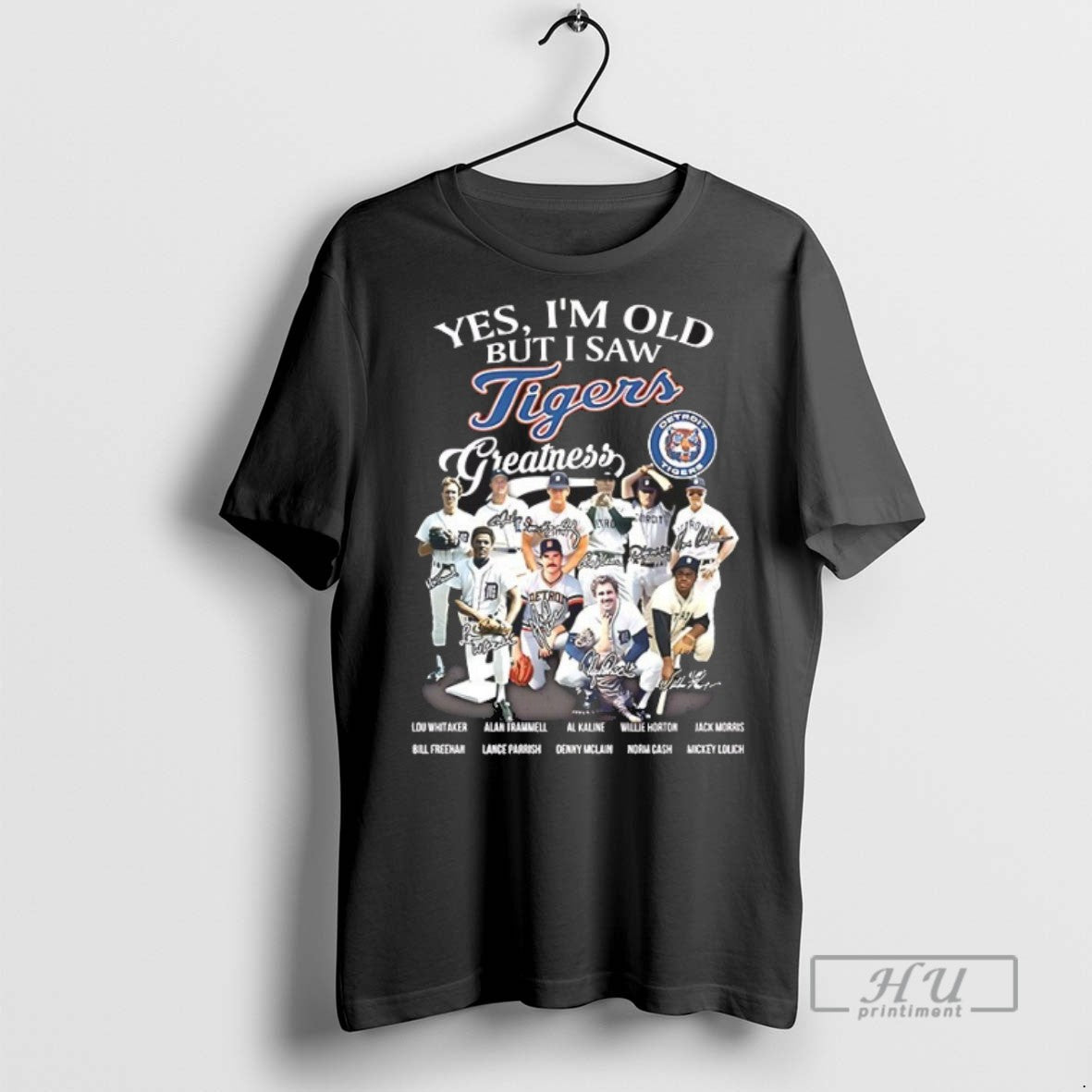 Officials Trending Yes Im Old But I Saw Detroit Tigers Greatness 2025 Signature Vintage Tee