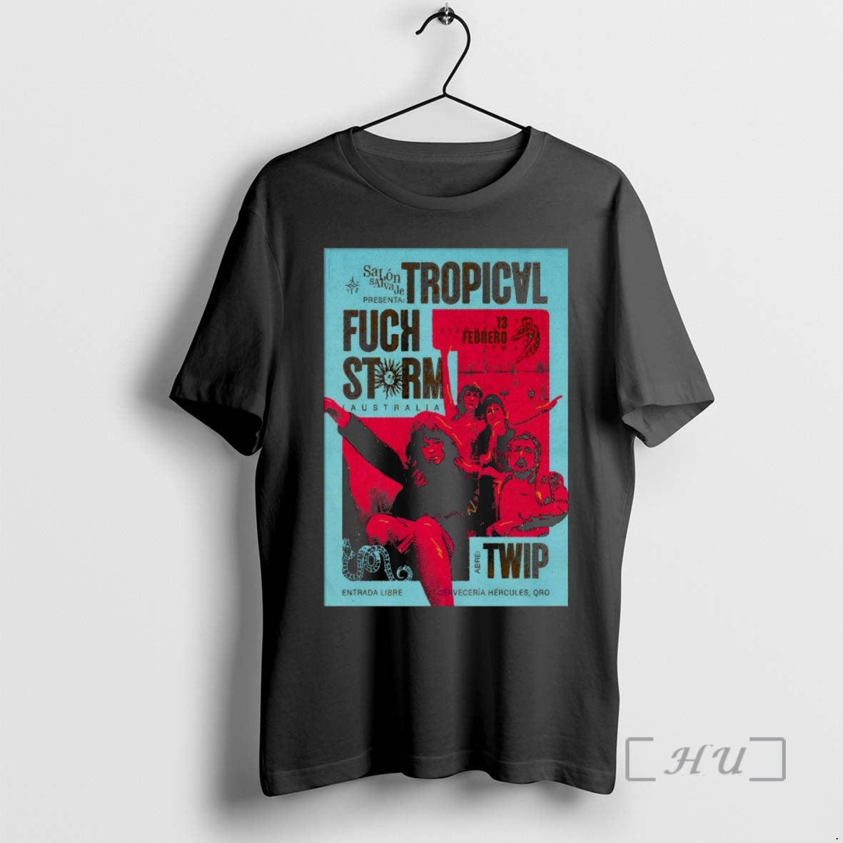 Officials Tropical Fuck Storm February 13 2026 In Queretaro Mexico T-Shirts, Hoodie, Sweatshirt | CiraTrend.com
