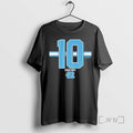 Officials Unc Football Drake Maye 10 Stripe T-Shirts, Hoodie, Sweatshirt | CiraTrend.com