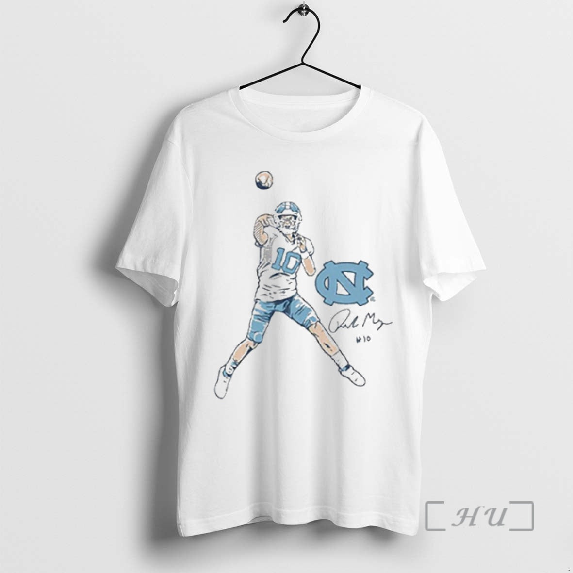 Officials Unc Football Drake Maye Pro Pose T-Shirts, Hoodie, Sweatshirt | CiraTrend.com