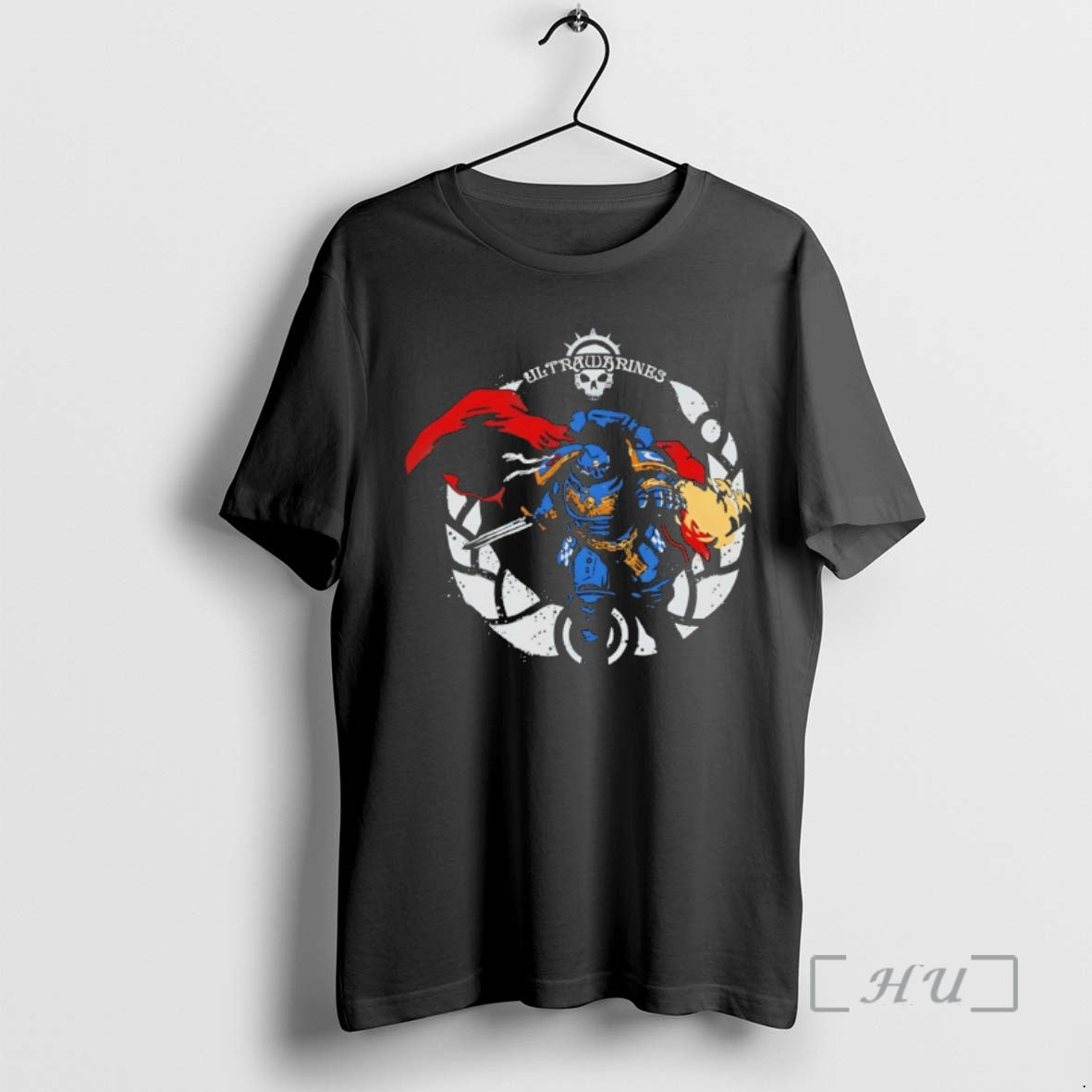 Officials Warhammer Ultramarines To Go With Helmet T-Shirts, Hoodie, Sweatshirt | CiraTrend.com