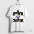 Officials Washington Huskies 2025 Ncaa Division I Mens Soccer National Champions Premium T Shirts Sweater Hoodie, Sweatshirt