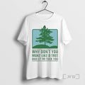 Officials Why Dont You Make Like A Tree And Let Me Fck You Circle Premium T-Shirts, Hoodie, Sweatshirt | CiraTrend.com