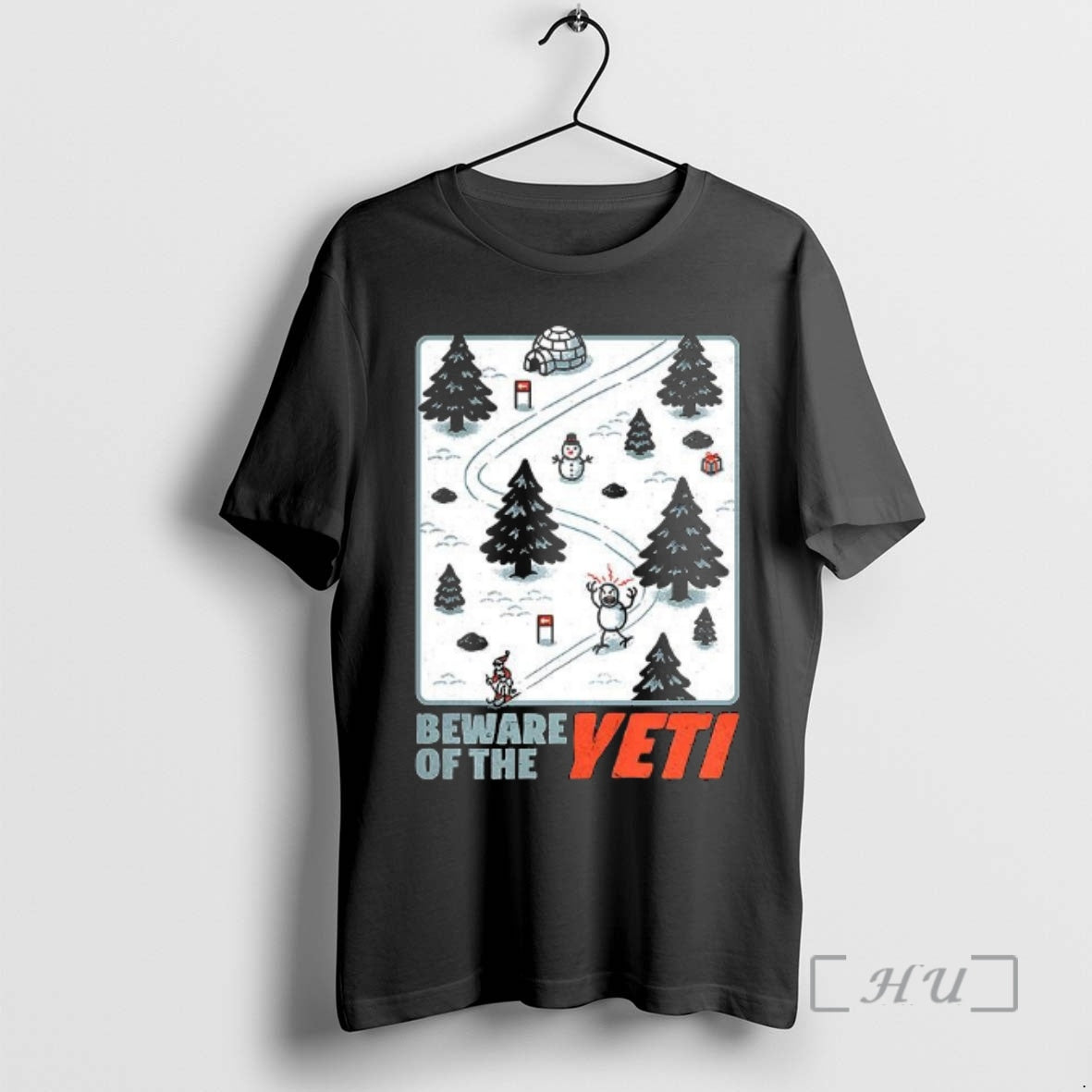 Officials Winter Skiing Game Beware Of The Yeti T-Shirts, Hoodie, Sweatshirt | CiraTrend.com
