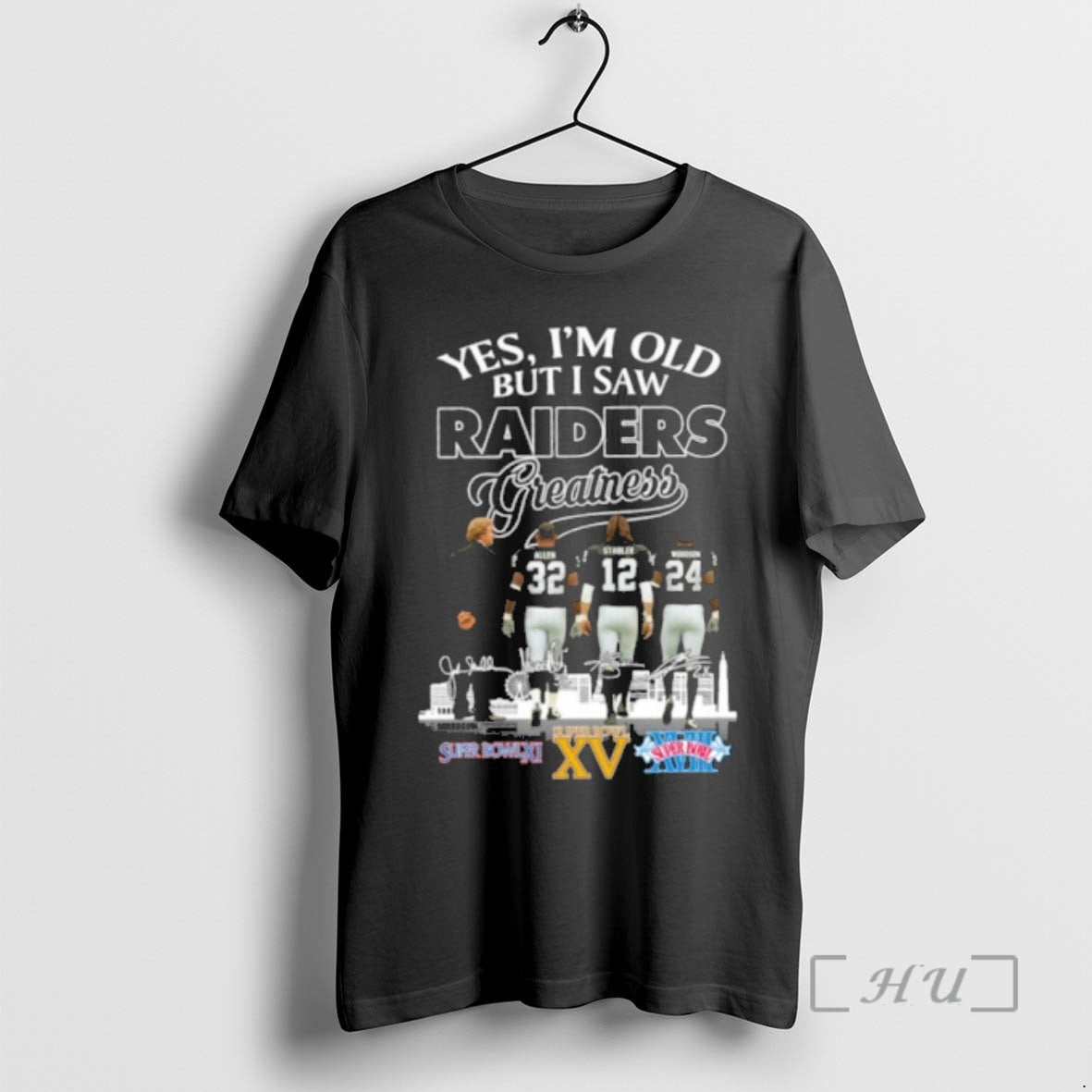 Officials Yes Im Old But I Saw Raiders Greatness Player Signature City Premium T Shirts Hoodie, Sweatshirt | CiraTrend.com