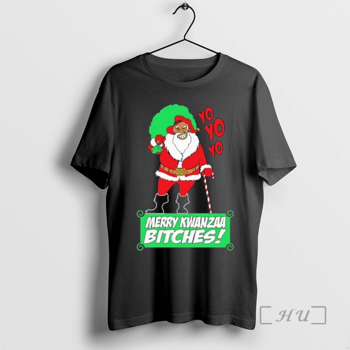 Officials Yo Yo Yo Merry Kwanzaa Bitches T-Shirts, Hoodie, Sweatshirt | CiraTrend.com