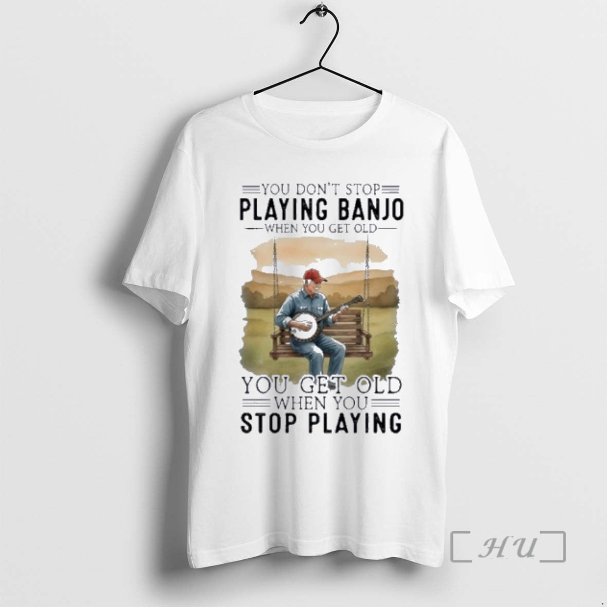 Officials You Dont Stop Playing Banjo When You Get Old You Get Old When You T-Shirts, Hoodie, Sweatshirt | CiraTrend.com
