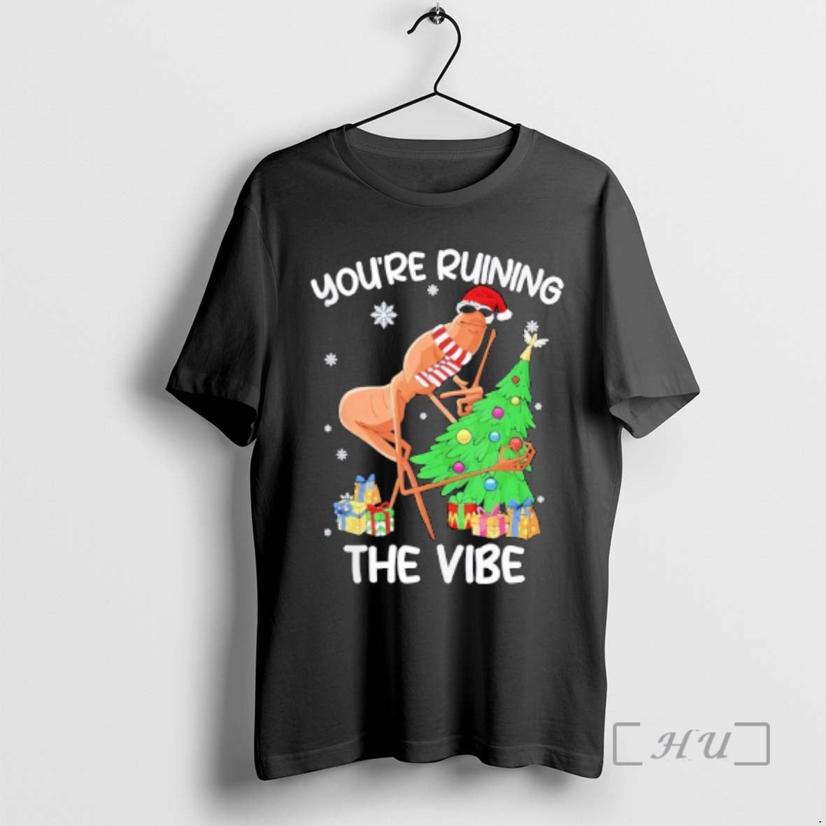 Officials Youre Ruining The Vibe Christmas Marcus The Worm Xmas T-Shirts, Hoodie, Sweatshirt | CiraTrend.com