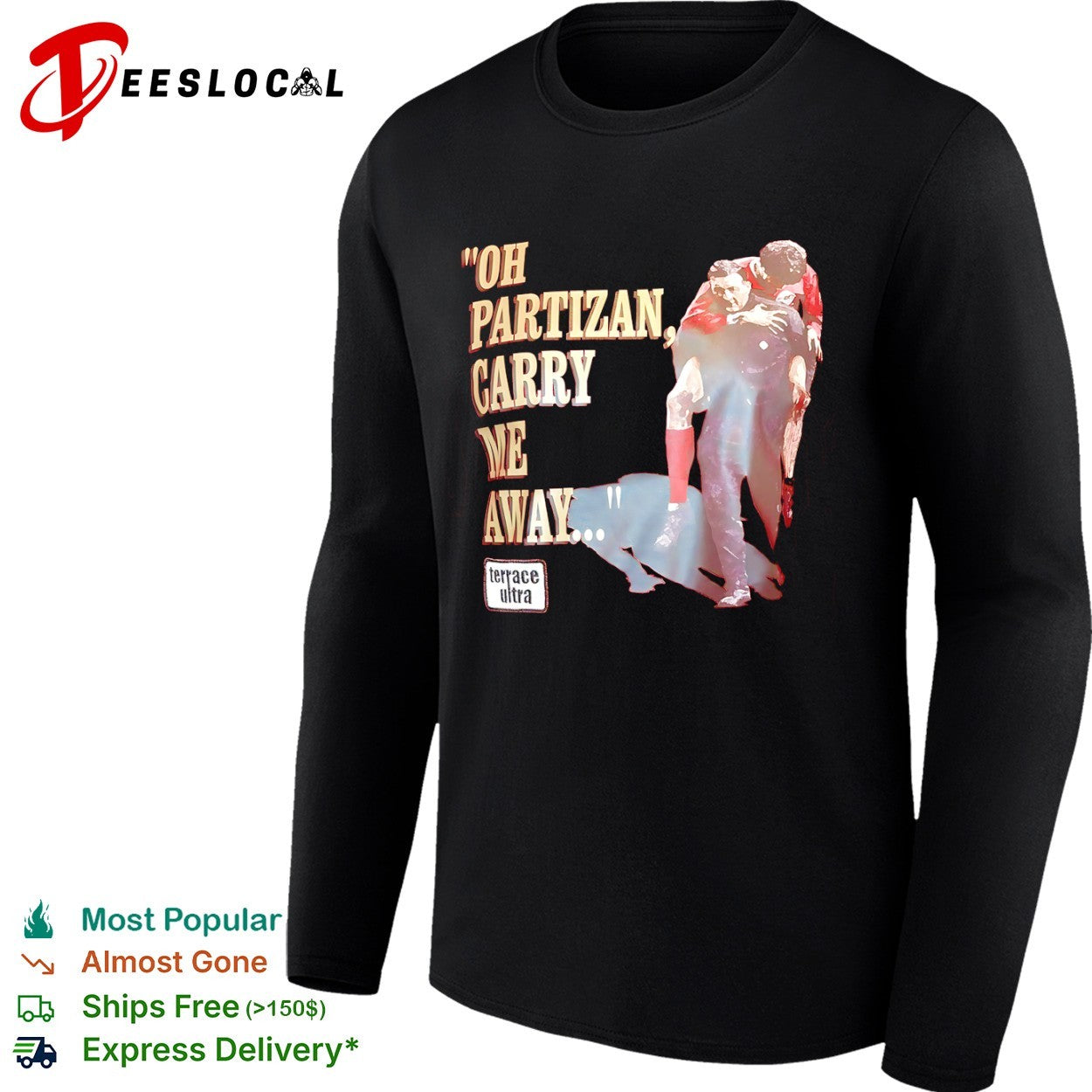 Oh Partizan Carry Me Away shirt