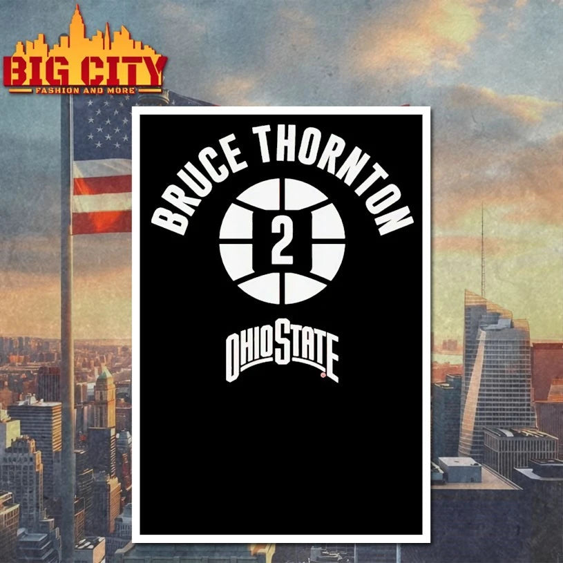 Ohio State Basketball Bruce Thornton Number 2 shirt