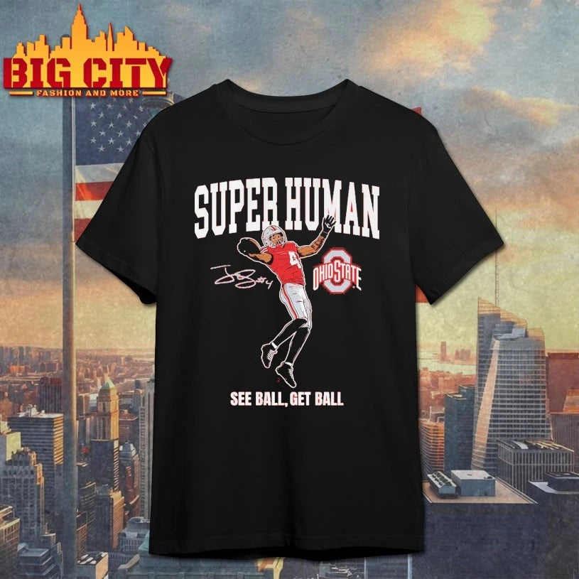 Ohio State Football Jeremiah Smith Superhuman signature shirt