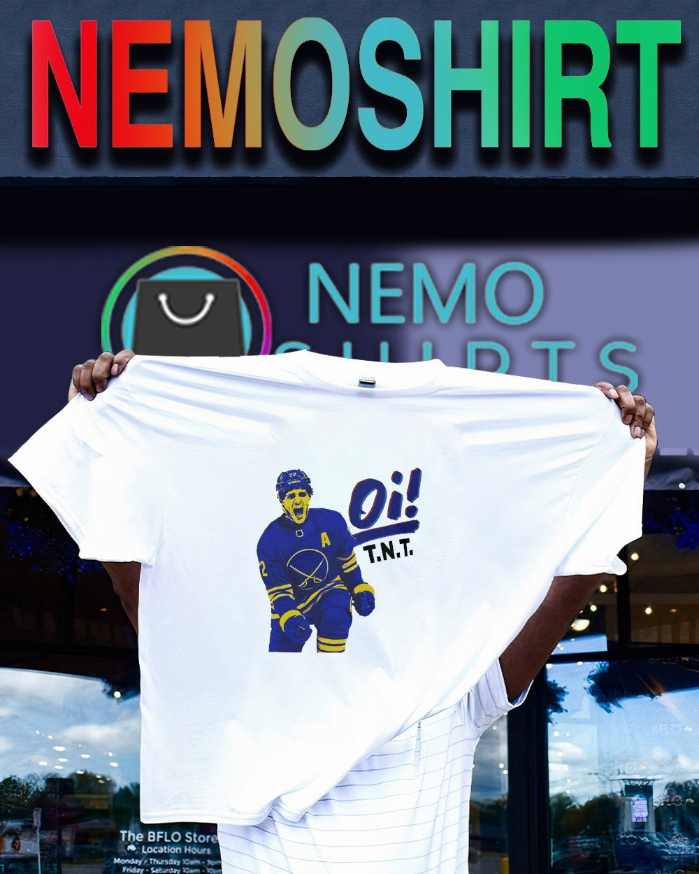 Oi TNT Tage Thompson Buffalo Sabres shirt