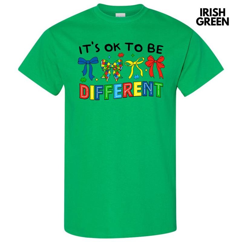 Ok To Be Different Gildan Short Sleeve T-Shirt 'NLB' Hoodie, Sweatshirt | CiraTrend.com