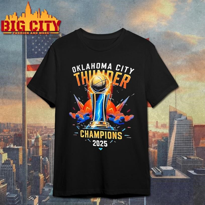 Oklahoma City Thunder Champions trophy 2025 shirt