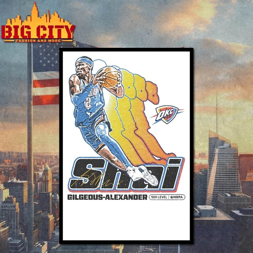 Oklahoma City Thunder Shai Gilgeous-Alexander signature shirt