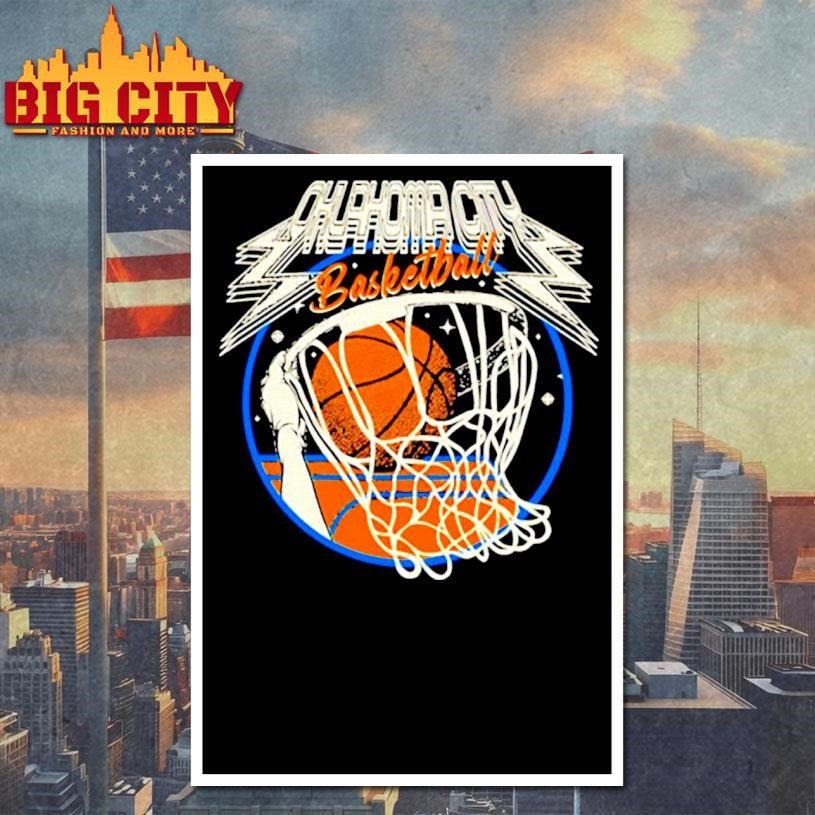 Oklahoma City Thunder basketball vintage shirt