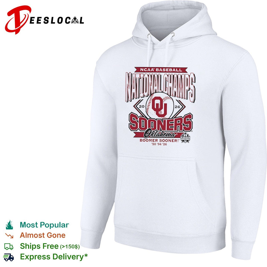 Oklahoma Sooners 2026 NCAA Baseball National Champs Boomer Sooner shirt