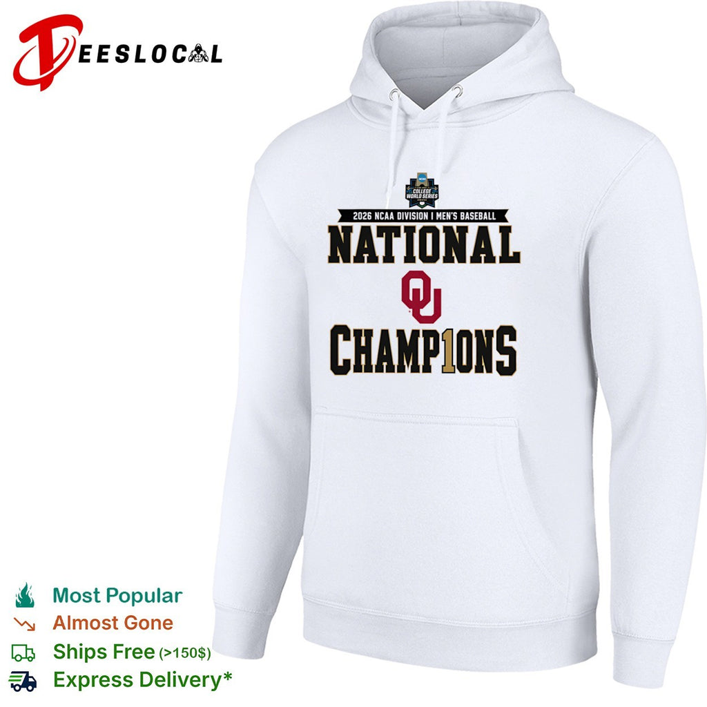 Oklahoma Sooners 2026 NCAA division I men’s baseball national champions college world series omaha shirt