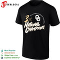 Oklahoma Sooners 3x national champions baseball shirt