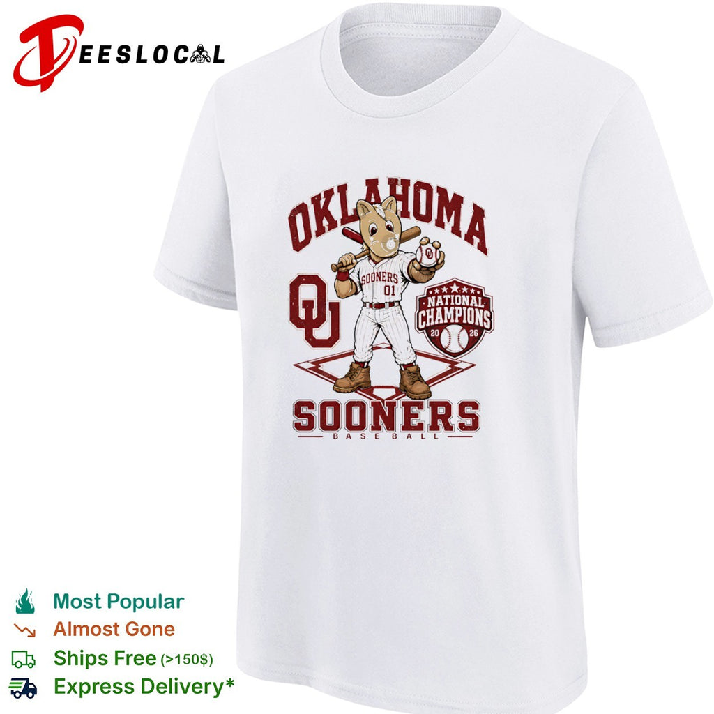 Oklahoma Sooners Baseball National Champions 2026 OU Sooners Baseball shirt