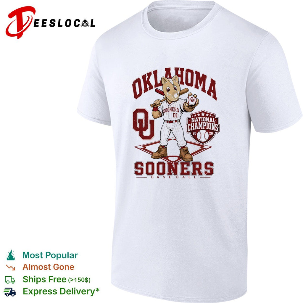 Oklahoma Sooners Baseball National Champions 2026 OU Sooners Baseball shirt