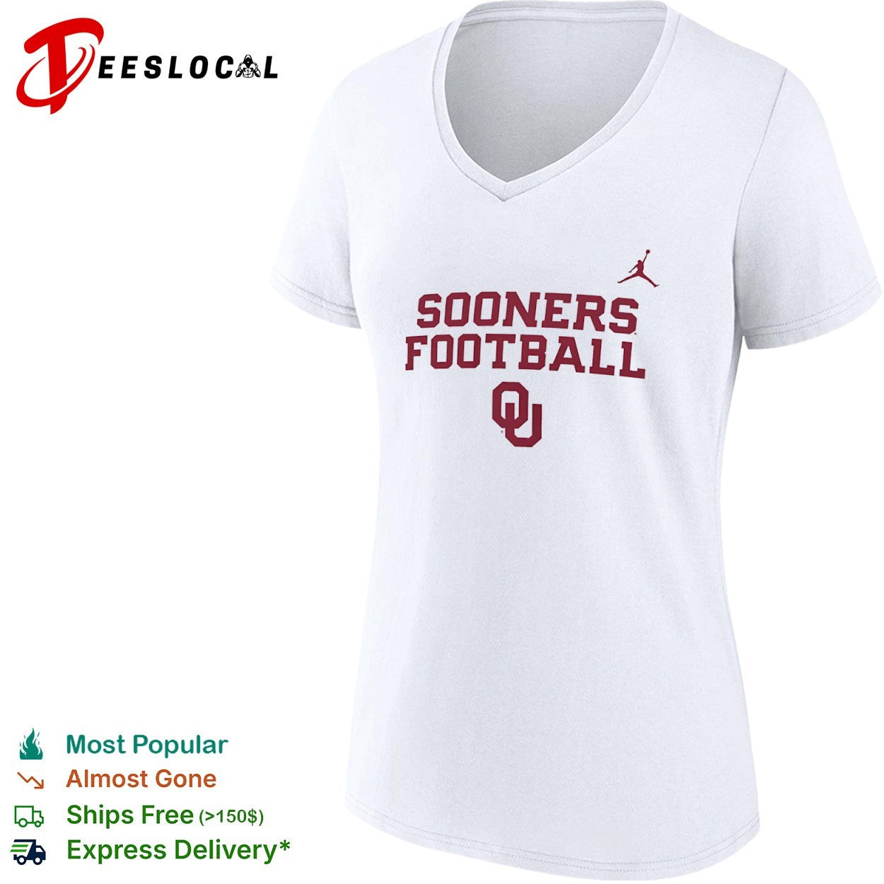 Oklahoma Sooners Football logo shirt