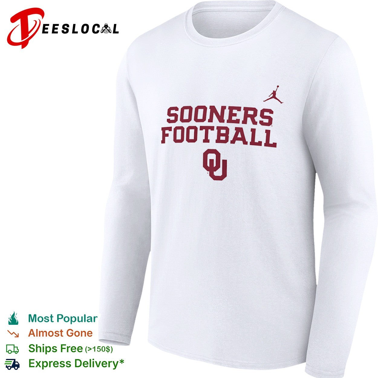 Oklahoma Sooners Football logo shirt