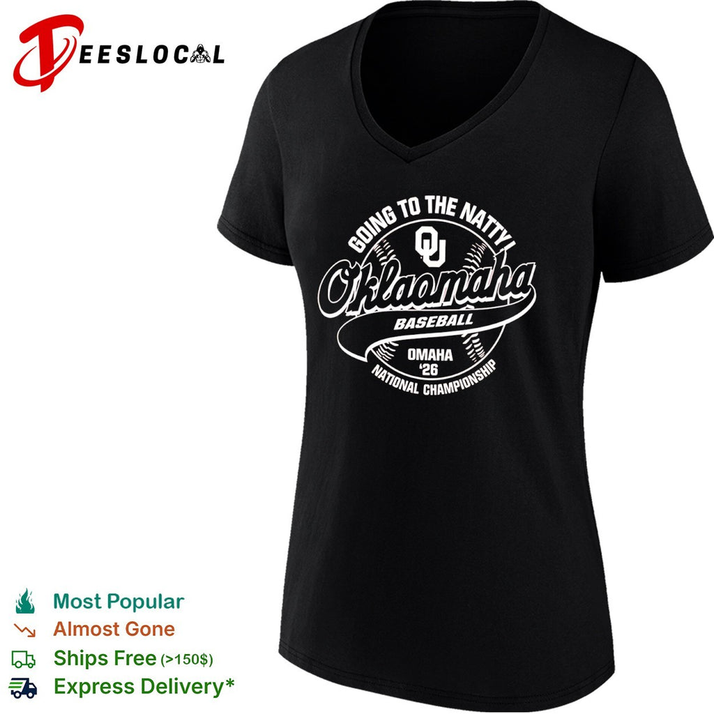 Oklahoma Sooners Going to the Natty Oklaomaha Baseball Omaha 26 National Championship OU shirt