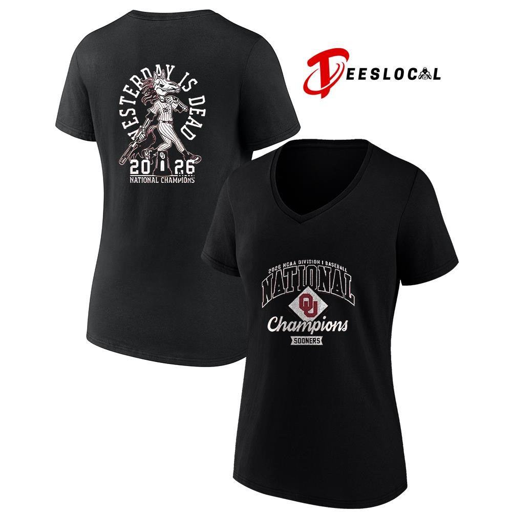 Oklahoma Sooners NCAA Baseball Men’s College World Series Champions everyday is dead mascot shirt