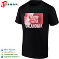 Oklahoma Sooners OU covered wagon shirt