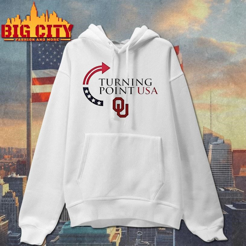 Oklahoma Sooners X Freedom Turning Point Usa Charlie Kirk Shirt