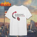 Oklahoma Sooners X Freedom Turning Point Usa Charlie Kirk Shirt