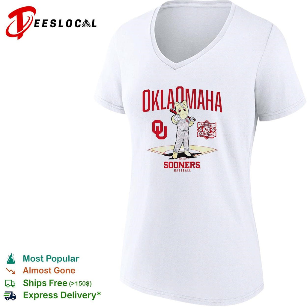 Oklahoma Sooners baseball mascot puppy national champions shirt