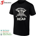 Oklahoma Sooners baseball skull yesterday is dead shirt