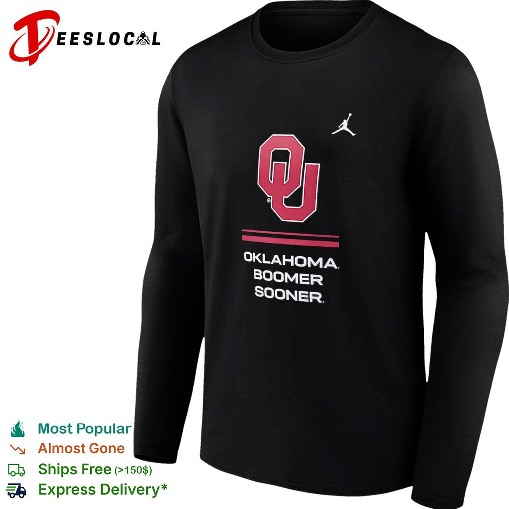 Oklahoma Sooners boomer OU logo shirt