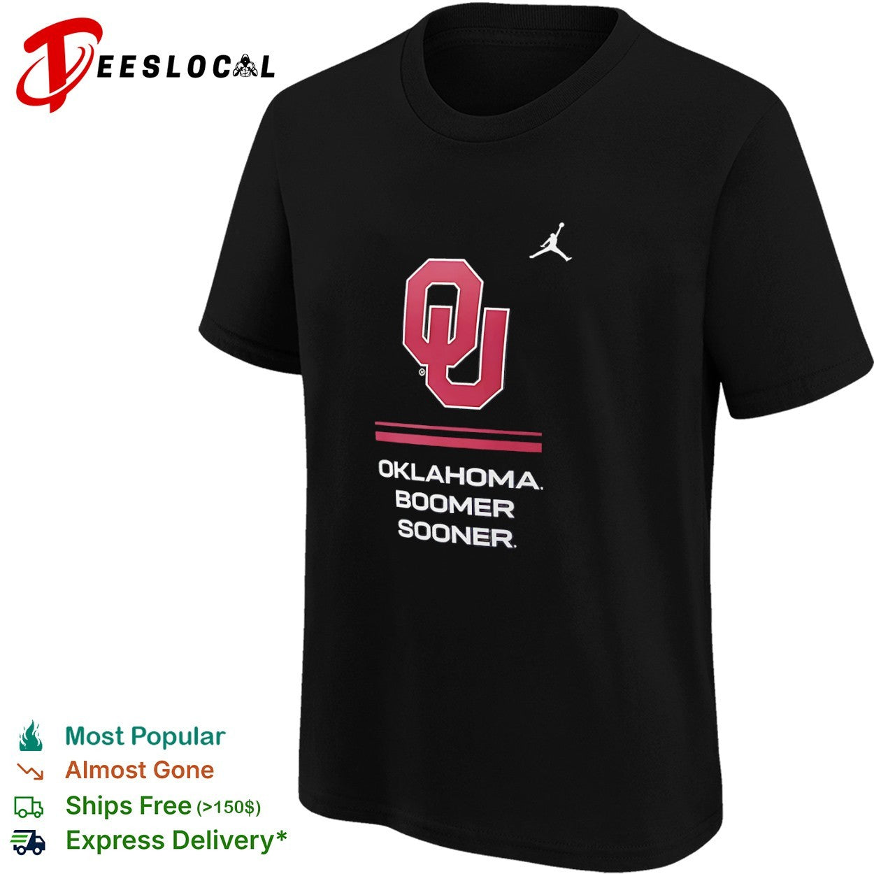 Oklahoma Sooners boomer OU logo shirt