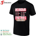 Oklahoma Sooners football schedule stadium shirt