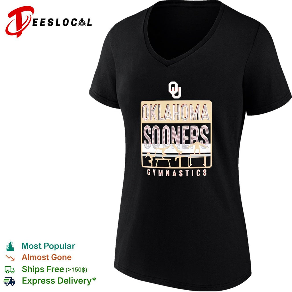 Oklahoma Sooners gymnastics OU shirt