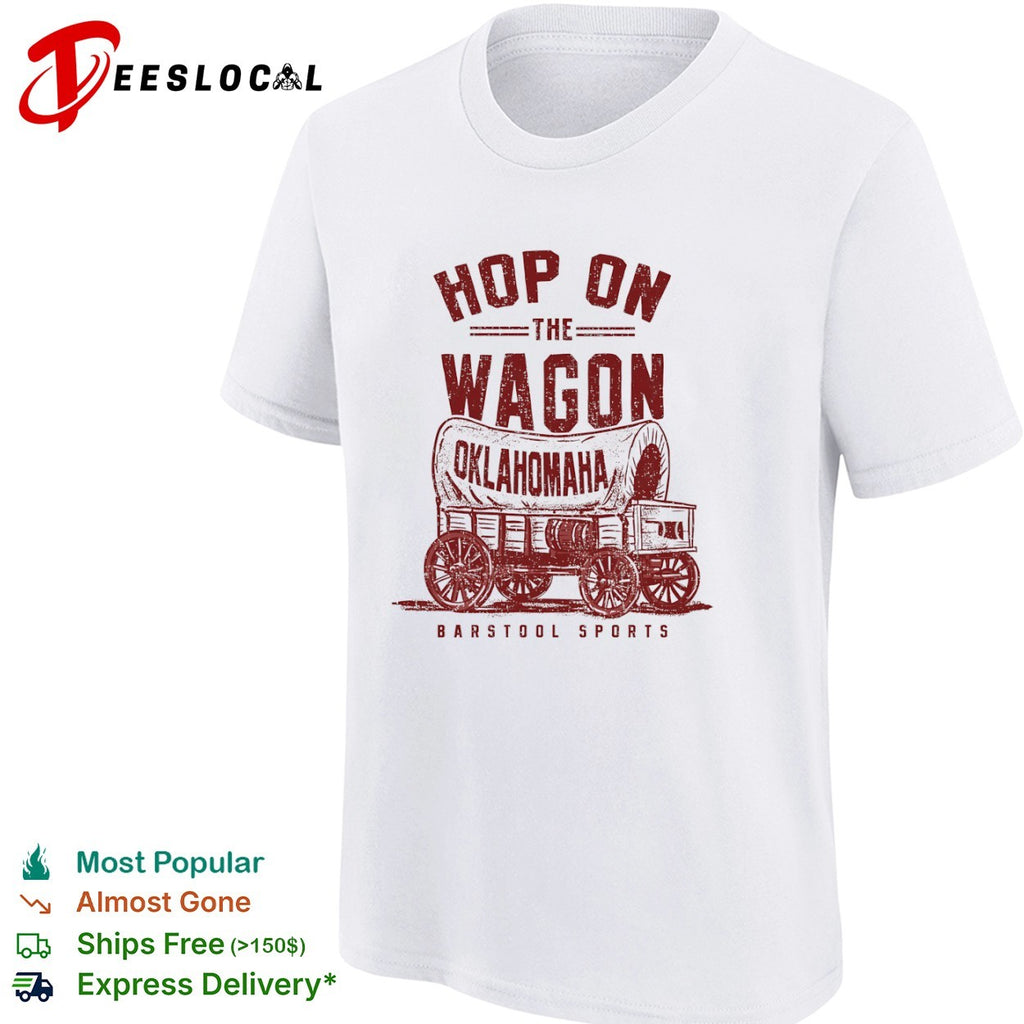 Oklahoma Sooners hop on the wagon vintage shirt